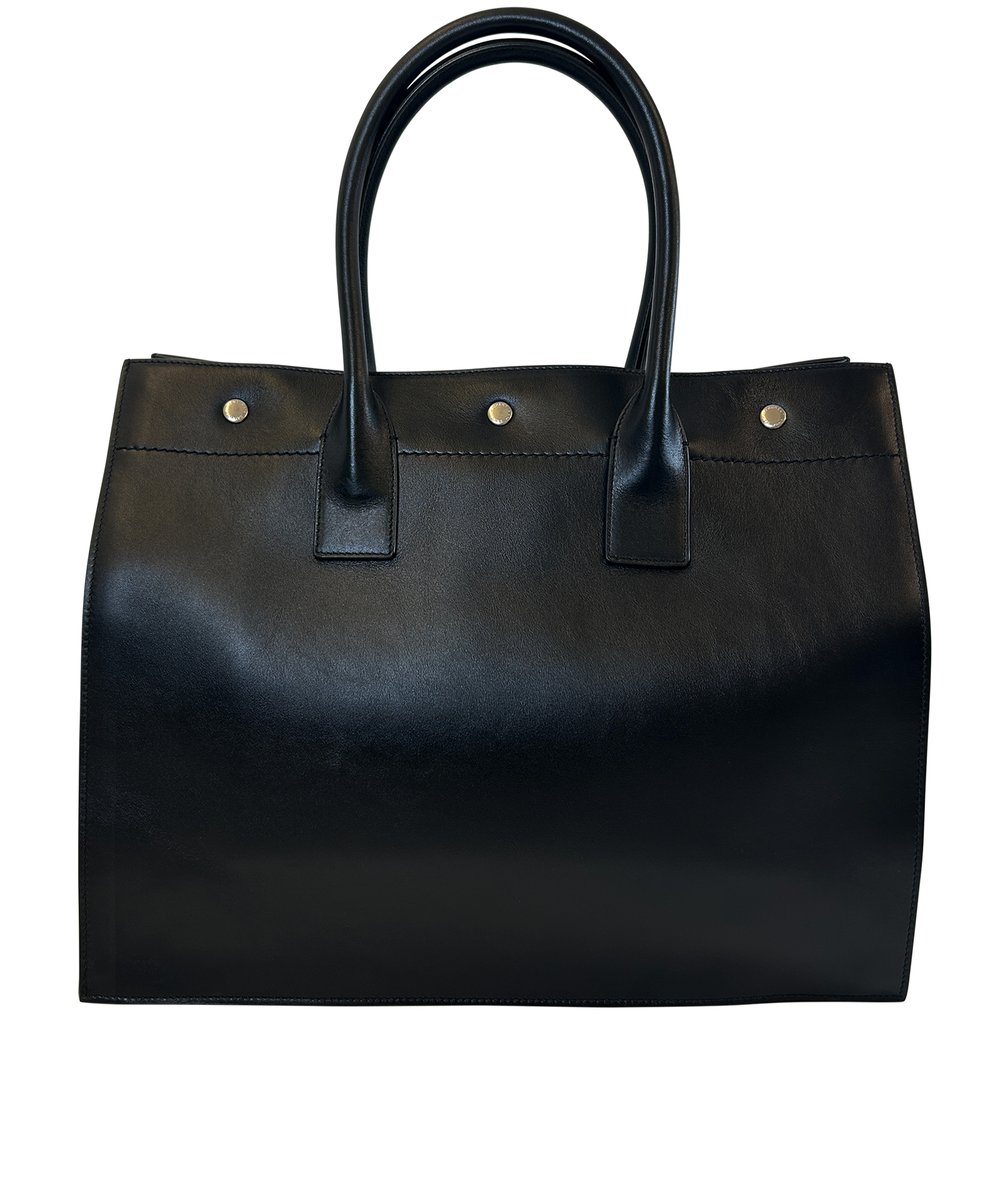Rive Gauche, 990&euro;, Bolso, Negro, Animal - Piel, Vista trasera